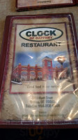 Clock Of Gaffney menu