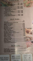 Marino's Pizza menu