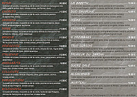 Aux Saveurs De Babeth menu