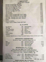 Carl's Town House menu