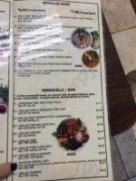 Thien Y Deli menu