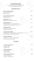 Pizzeria Italia menu