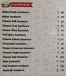 Fuel Station menu