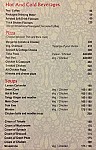 Fionaa Lounge And Restaurant menu