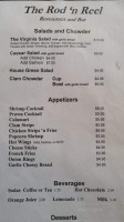 Rod'n Reel menu