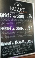 La Cantine Du Pêcheur menu