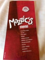 Mazzio's Pizza menu