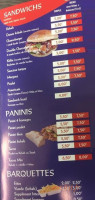 L'antalya menu