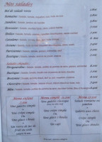 Crêperie Le Kerlouët Châtellerault menu