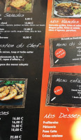 Le Melba menu