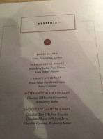 Buvette Bistro Wine menu