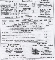 Mike's Dairy menu