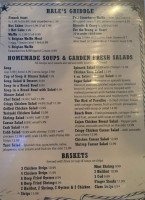 Hale's Tavern menu