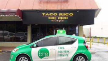 Taco Rico outside