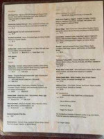 Stella's menu