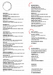 Razzo Pizza Napoletana Leith menu