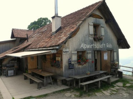 Alpwirtschaft Rabalp outside