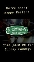 Mcclafferty’s Irish Pub food