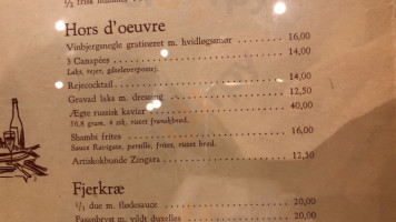 A Hereford Beefstouw Kolding menu