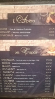 El Patio menu