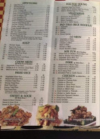 Golden City Chinese menu