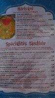 La Maison D'himalaya menu