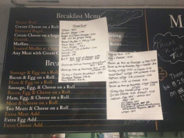 Mr V's Deli menu