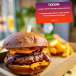 Jimmy'z Vegan Burger Étel