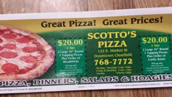 Scotto's Pizza food