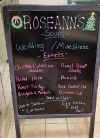 Roseanne's Everyday Gourmet menu