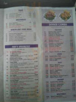 China King menu