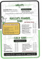 Rocco's Ii menu