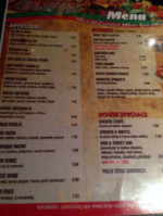 The Bistro Grill menu