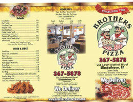 Brothers Pizza-elizabethtown menu