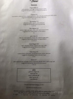 Veraisons menu