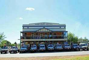 Khartoum Hotel Pub outside