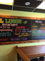 El Limon menu