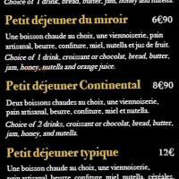 Sushi Design Miroir d'Eau menu