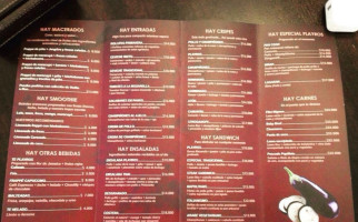 Playros menu