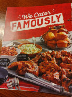 Famous Dave's B-que food