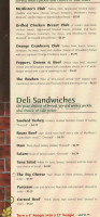 Mcalister's Deli menu