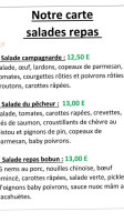 Le Bistrot Des Douves menu