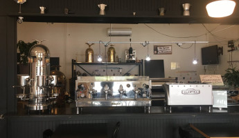 Drumroaster Coffee inside