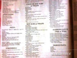 Pat Carla's Italian Eatery menu