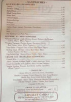 Mccabe's Gourmet Market menu