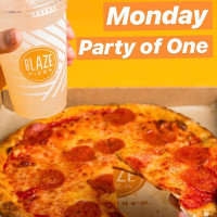 Blaze Pizza food