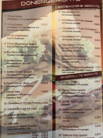 Geschers Schnellrestaurant Gsr47 Pizzeria menu