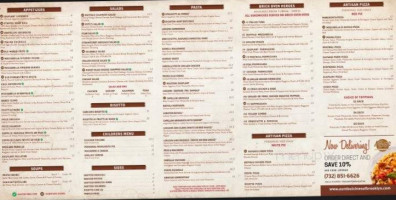 Aunt Butchies menu