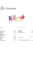 Bonne Heure Des Dames menu