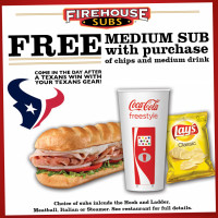 Firehouse Subs West U food